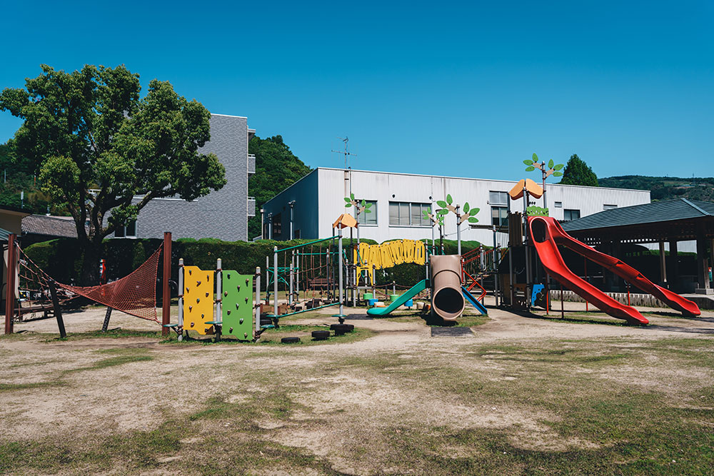 王子の森公園のさまざまな遊具